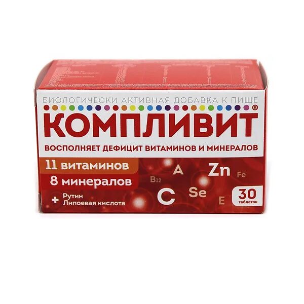 , 30 шт. Компливит бад. Мультивитамины компливит. Компливит селен тб п/о №60. N30.