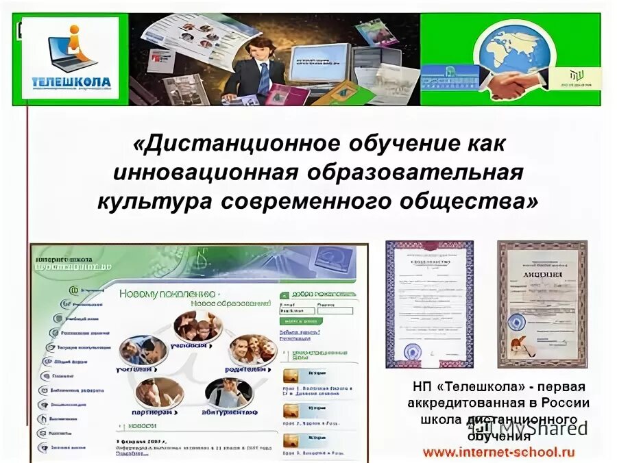 Дистанционная обучение школа 3