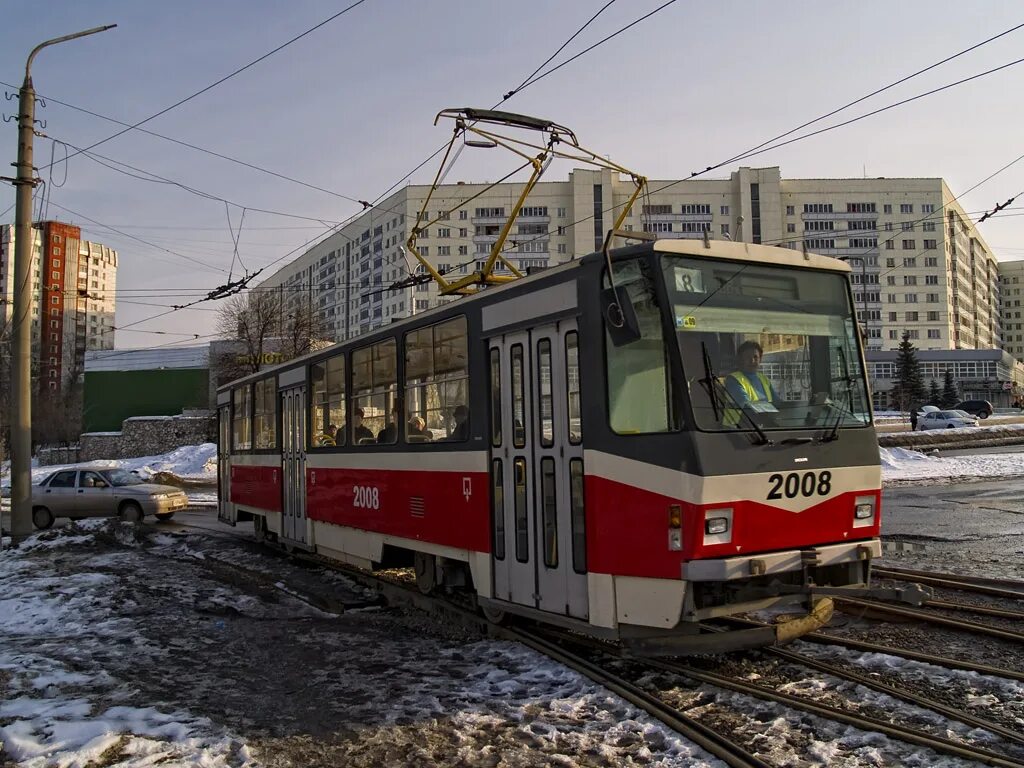 Уфимский трамвай. Трамвайная 6 уфа. Уфа, 71-608к № 1128. Tatra t3su. Трамвай в уфе рвз-6.