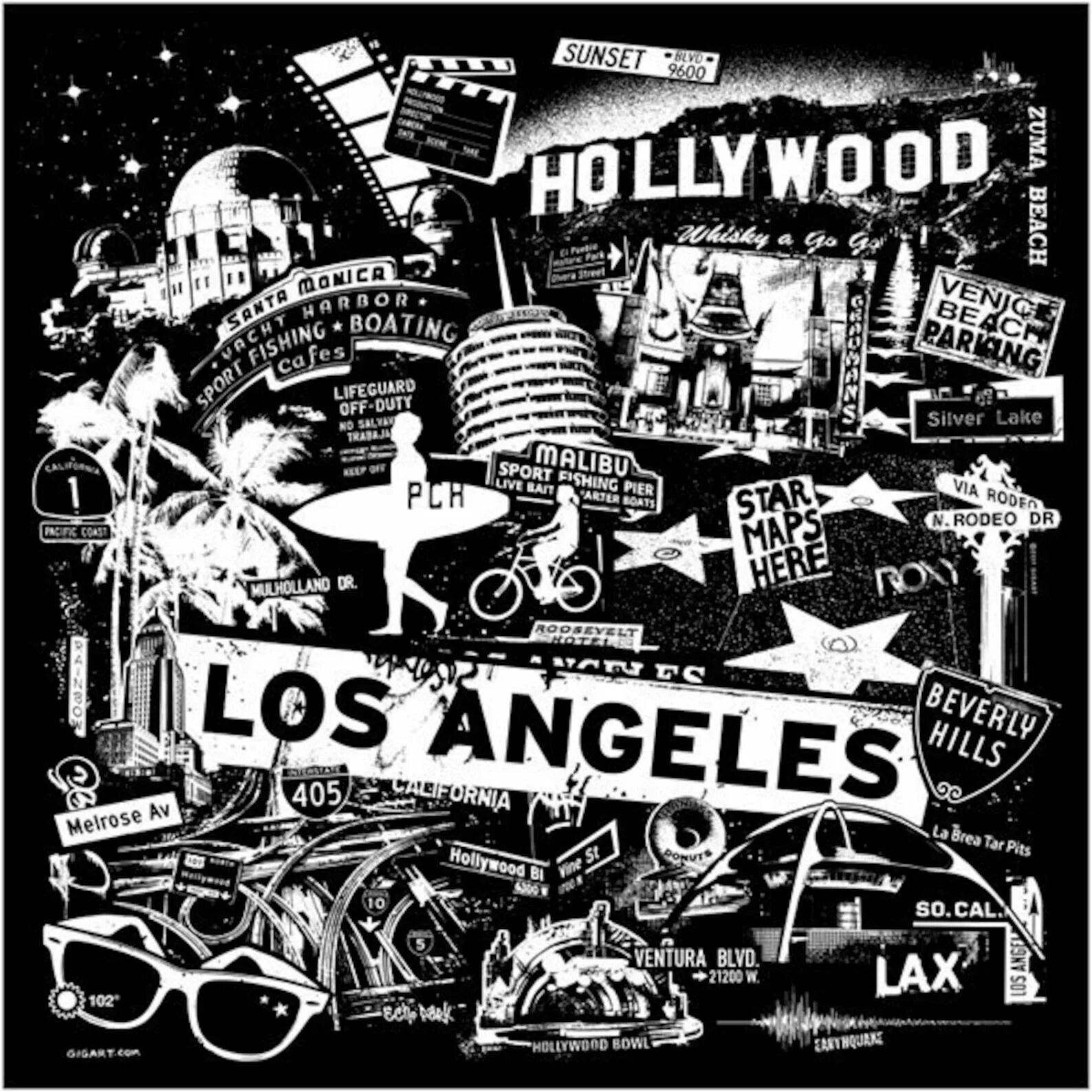 Los angeles 52 текст. Плакаты Hollywood. Голливуд арт. Голливуд рисунок. Постер Лос Анджелес.