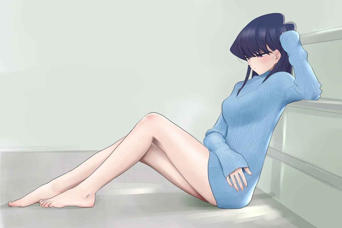 Коми 18. Shouko komi арт 18. коми шоуко feet.