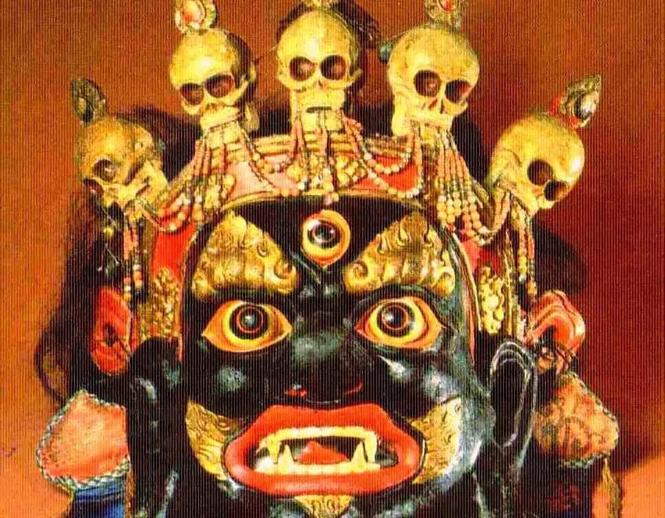 Маска махакала монголия. Маски мистерии цам. Монгольские маски джамсаран. Джамсаран маска. Монгольские маски.