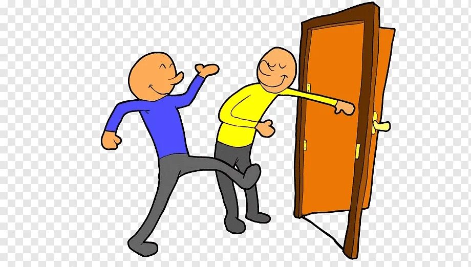 Were you to open the door. Дверь нарисованная. Дверь иллюстрация. Открытая дверь мультяшная. Человек у двери.