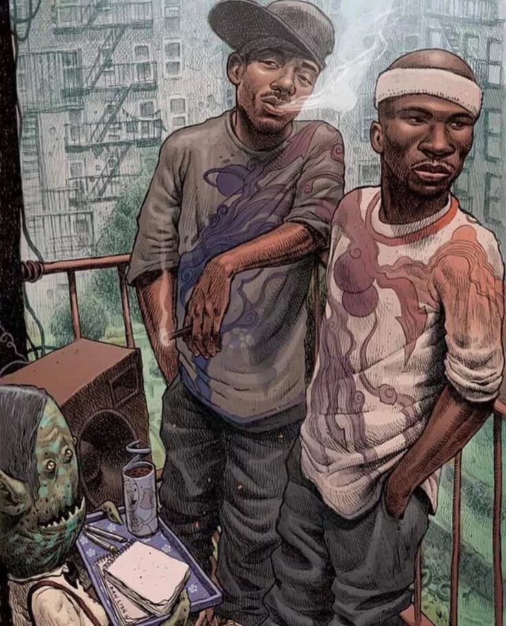 Улицы нью йорка гетто. Бруклин гетто. Арты гангстеров гетто. Гето арт. Обои на рабочий стол гетто.