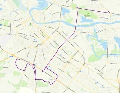 Маршрут автобуса 45 в казани с остановками