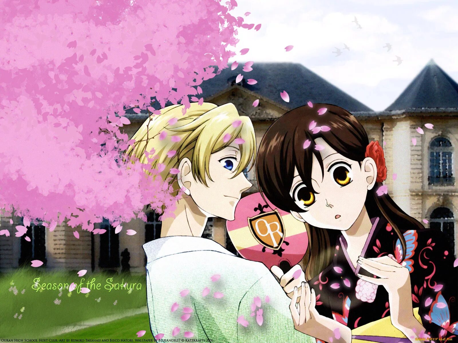 Клуб свиданий старшей школы Оран. Host Club Ouran High School Wallpaper. Ouran host