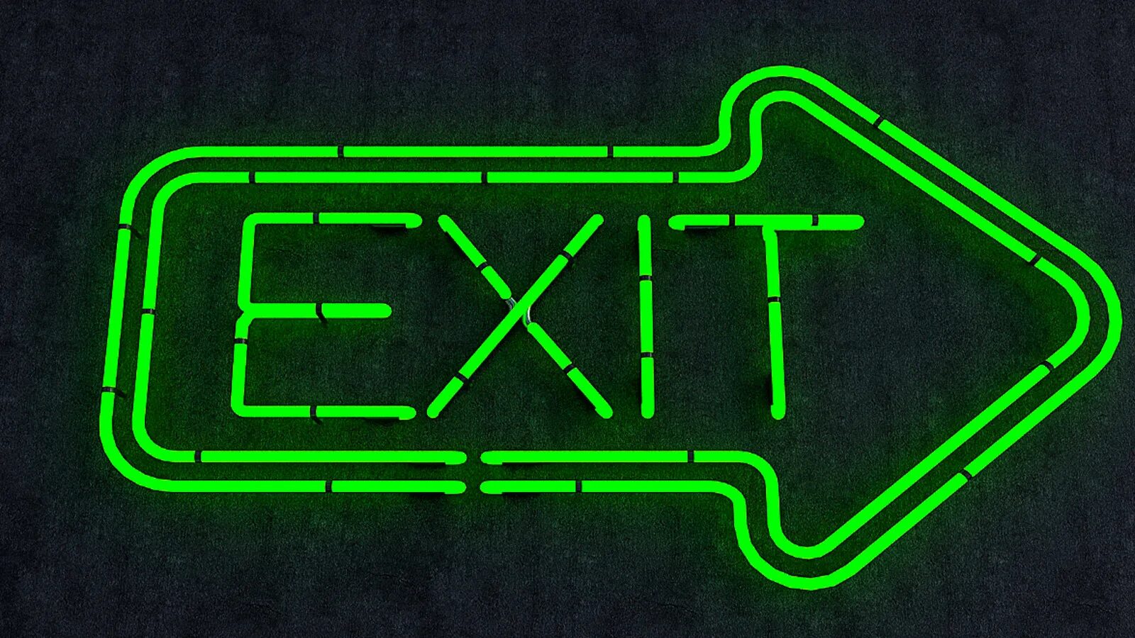 Exit 3 c. Неоновая надпись exit. табличка неон exit. 3д схема неон. exit картинка неон.