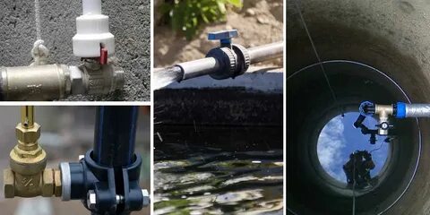 Запорным устройством в системе водоснабжения