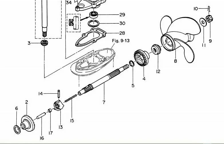 Редуктор тохатсу 9.8. Сборка редуктора Тохатсу 9.8. Редуктор лодочного мотора Тохатсу 5. Схема редуктора лодочного мотора Тохатсу 18. Редуктор на Лодочный мотор Тохатсу 9.8.