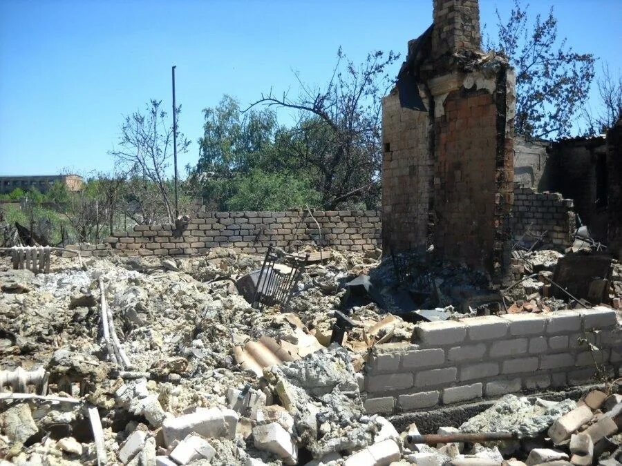 Бомбардировка станицы "Луганская". Станица Луганская до войны. Станица Луганская больница.