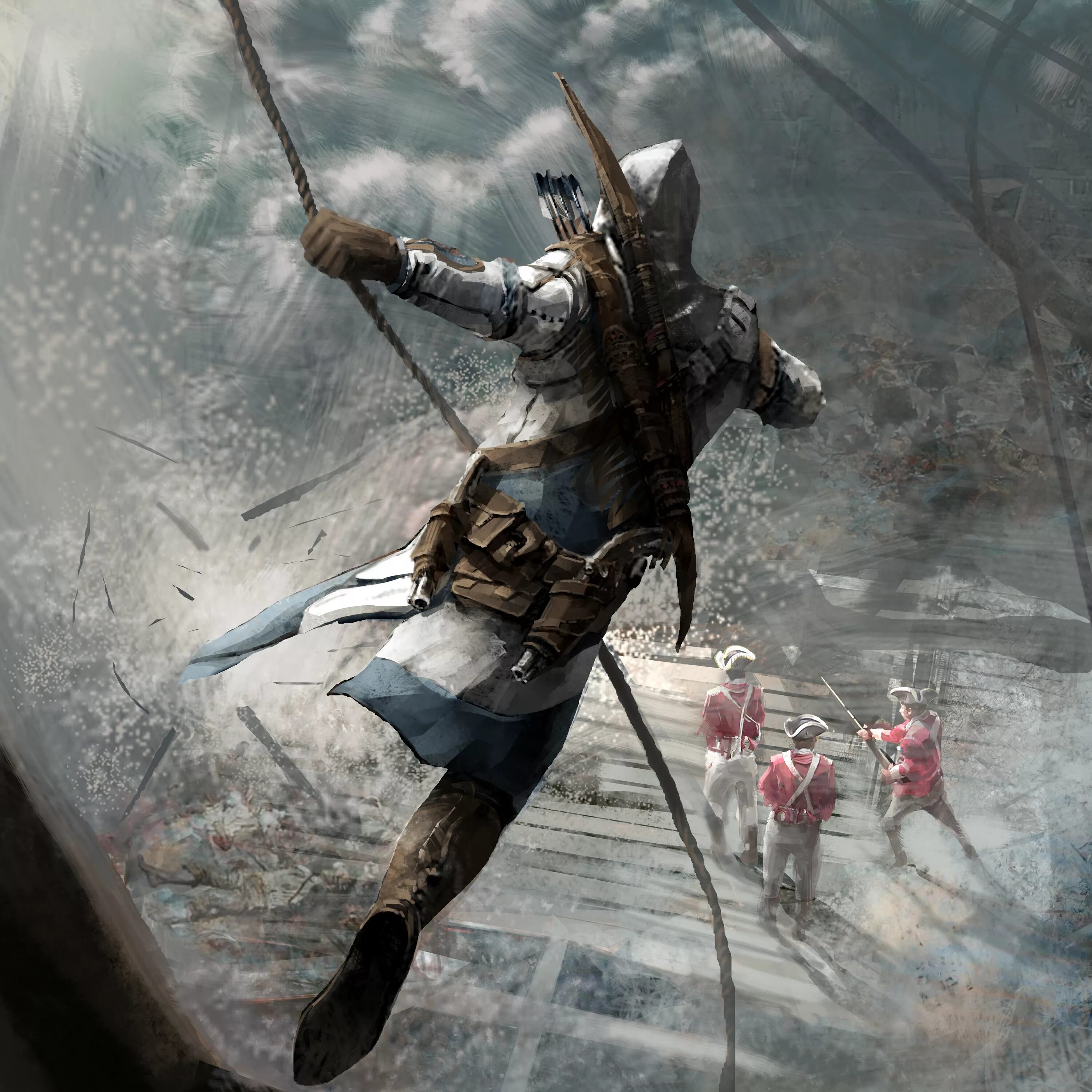Assassin creed 3d. Assassin&#039;s creed 3 коннор. ассасин крид коннор кенуэй. коннор кенуэй прыжок веры. коннор ассасин 3 на аву.