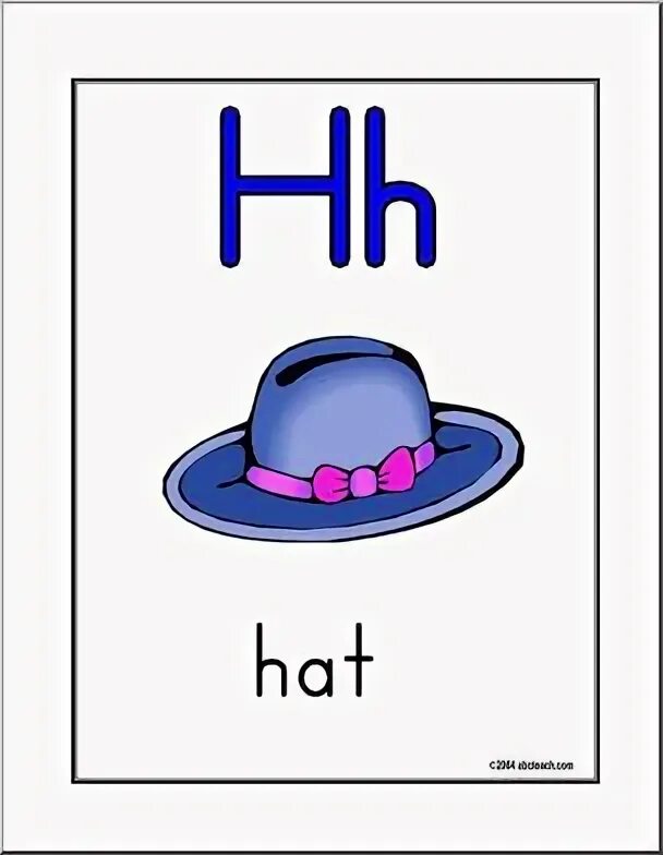 H is for hat. Letter h hat. H Letter in pictures hat. H hat