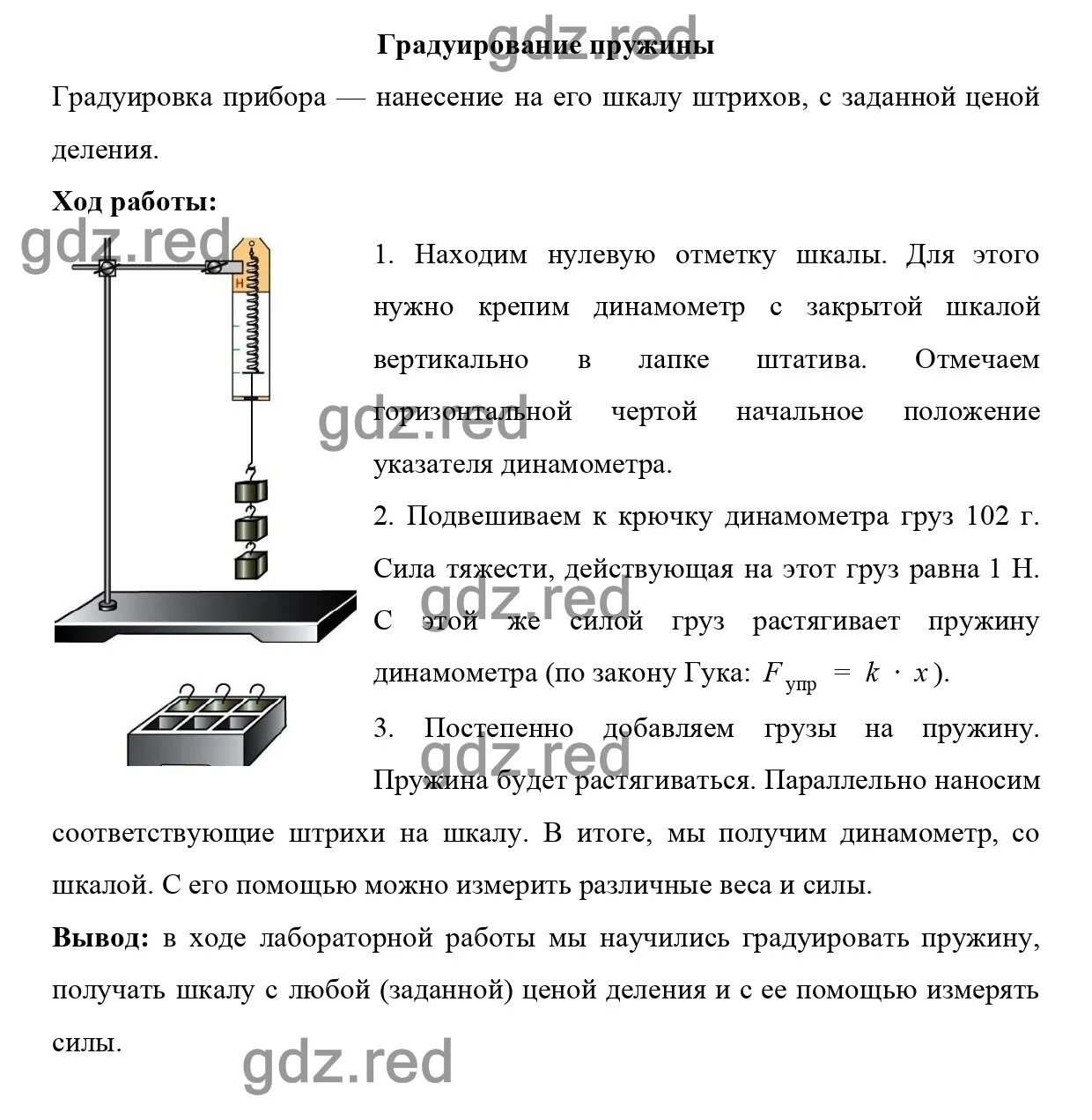 Измерение жесткости пружины таблица фото - PwCalc.ru