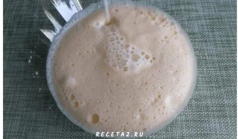 Молоко с крахмалом