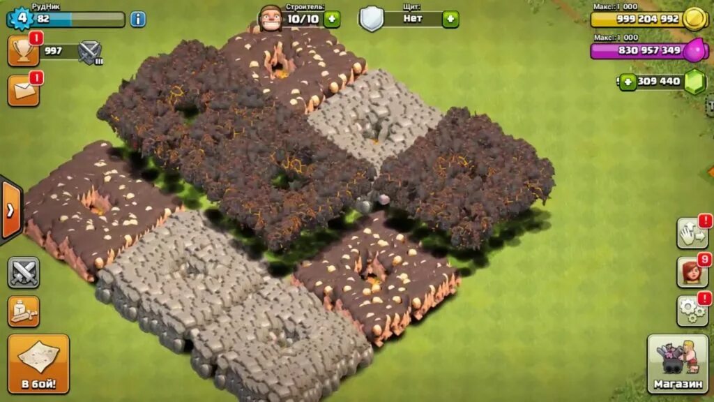 Clash of clans бесконечные