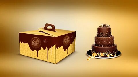 custom cake box