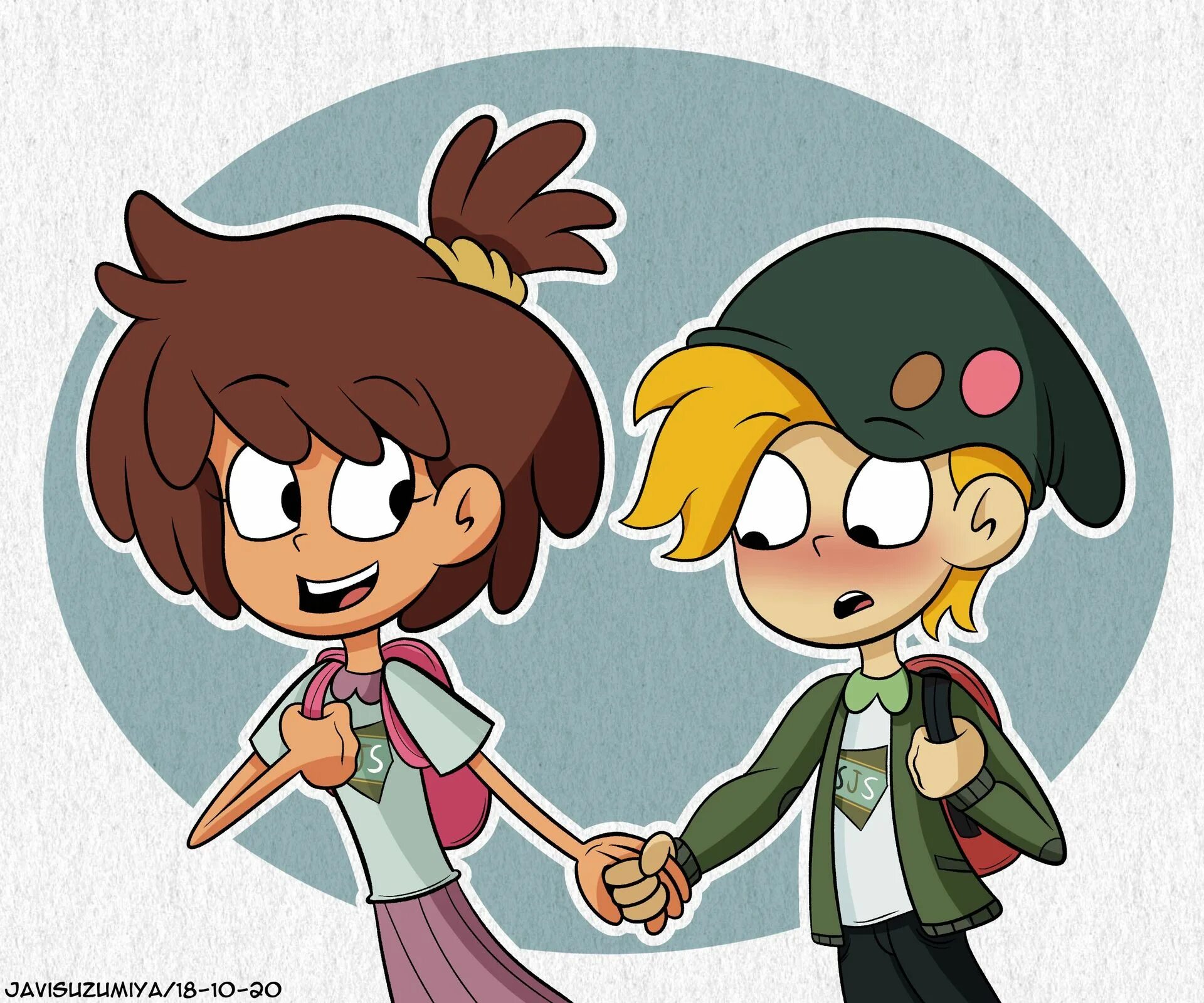 Anne x sprig. Javisuzumiya Loud House Comics любовь. Энн и спринг шип. Javisuzumiya Amphibia Arts. 10 ana