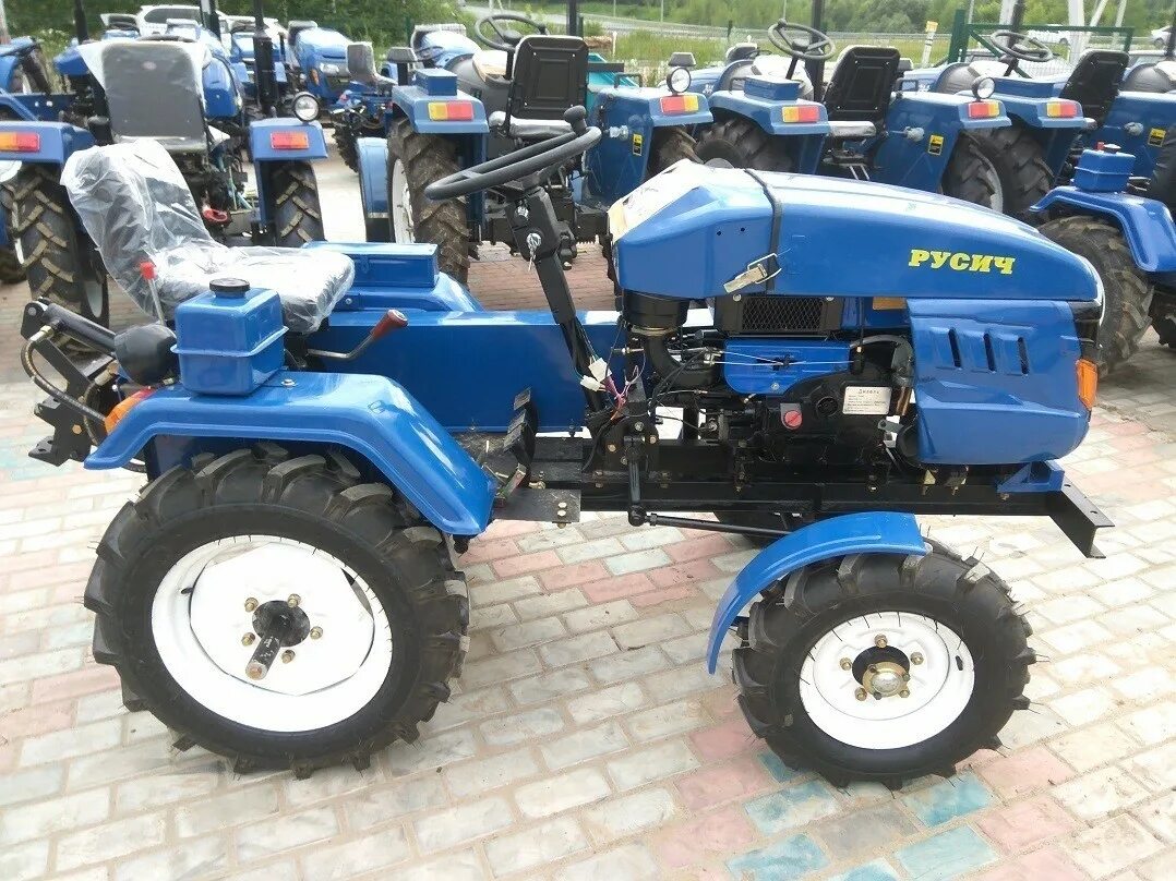 Мини трактор русич tzr t 15 2023