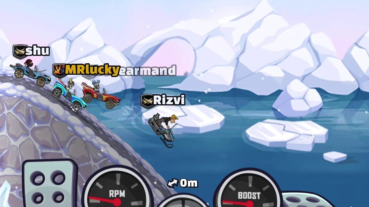 Китайский hill climb racing 2. Hill Climb Racing 2 Ледниковый гонщик. Дед Мороз из Хилл климб 2. Санни Хилл климб рейсинг на Северном полюсе. Хилл климб рейсинг 2 клубок штормрайдера пещера с наскальными.