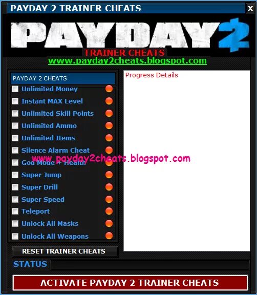 Cheat trainer