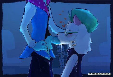 NSFW Backstage Shenanigans Kris x Ralsei 💙 🤍.