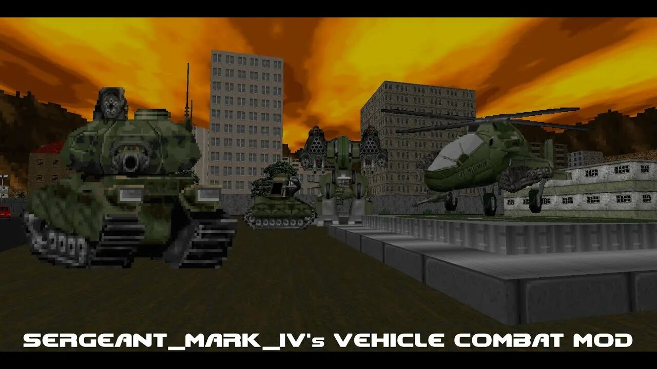 Tank combat mod. Doom танк.