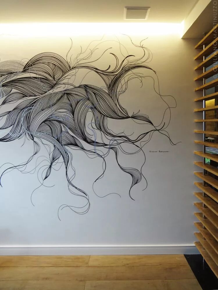Draw on wall