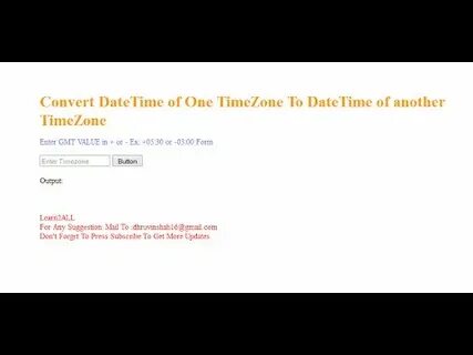 Datetime now timezone