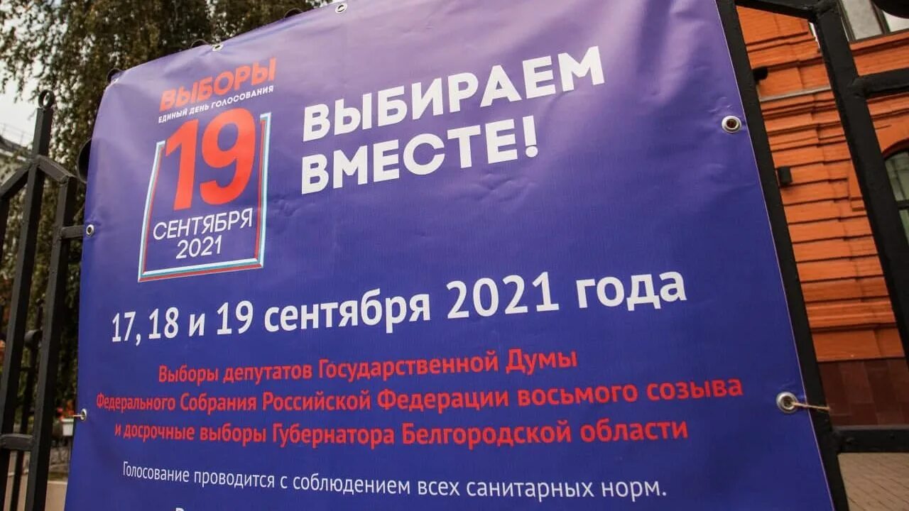 Голосование в белгородской области 2024