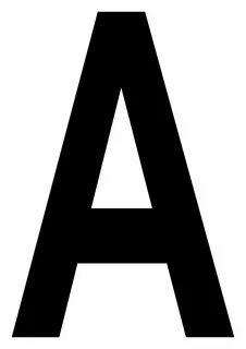 Распечатать буквы на весь лист а4 черные