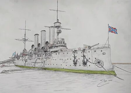 Крейсер рисунок
