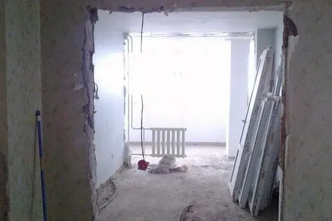Снести стену квартире сколько