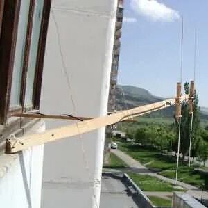 Балконная кв антенна