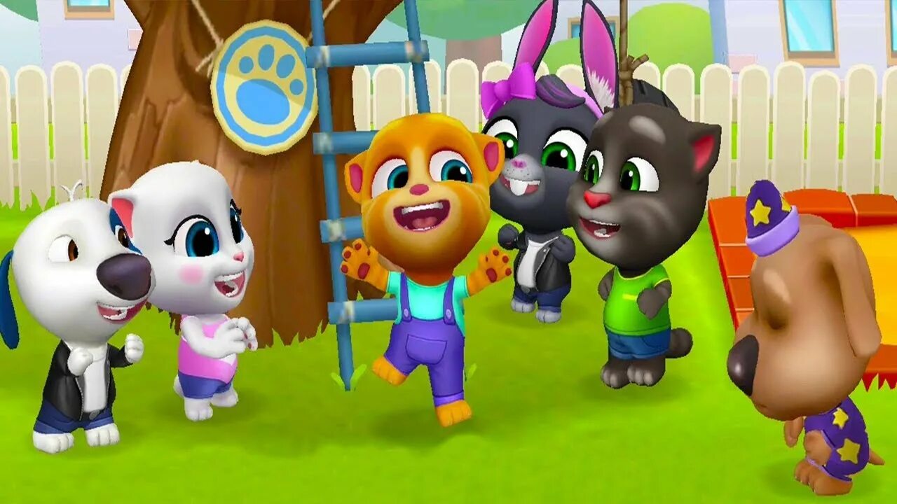 Tom friends game. Talking Tom Бекка. Том Анджела Хэнк Джинджер Бен Бекка. Том друзья игра. Игра том и друзья Тома.