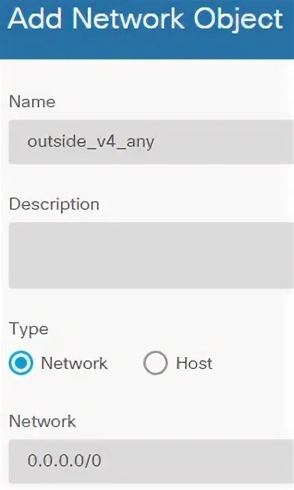 Object network is