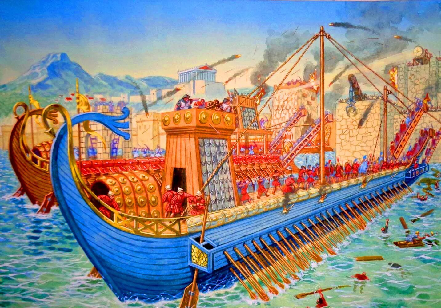 Афинский корабль. Афинский корабль. Саламинское сражение в древней греции. Трирема одиссея. Древнегреческая триера военный корабль.