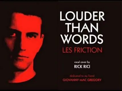 Louder than words перевод