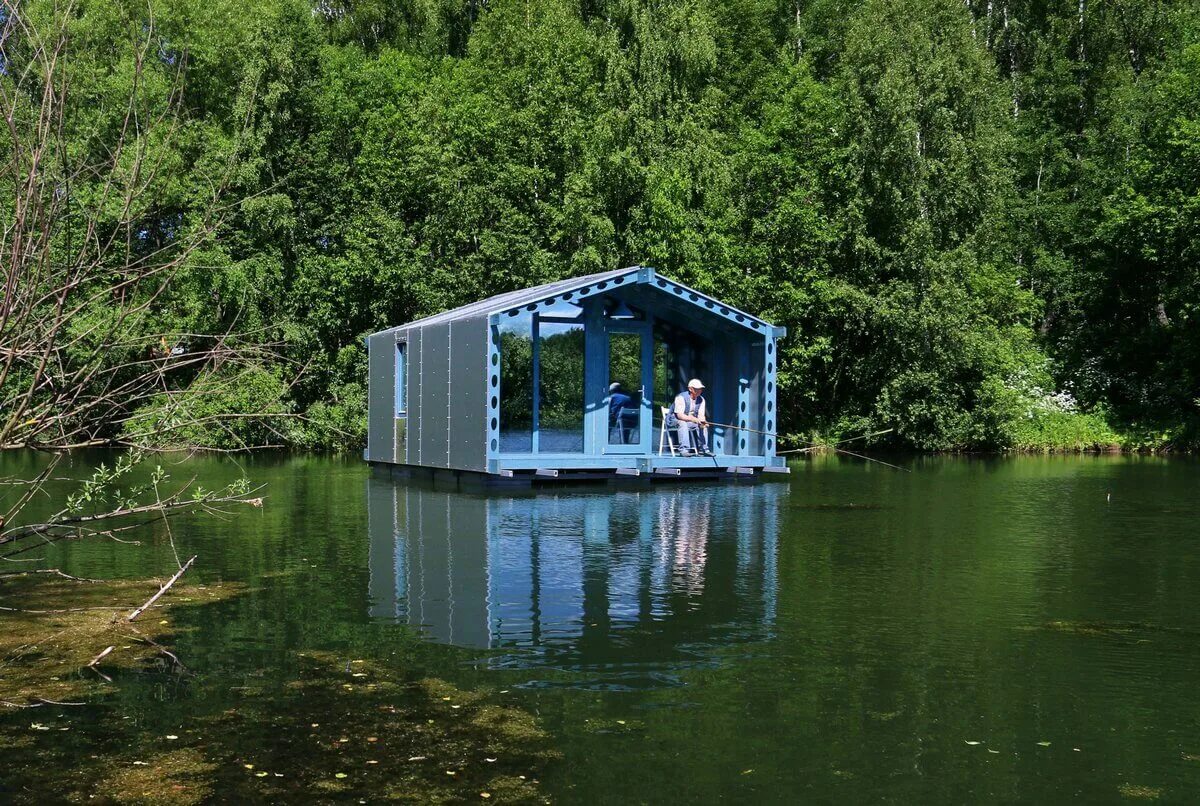 Поселки домов на воде
