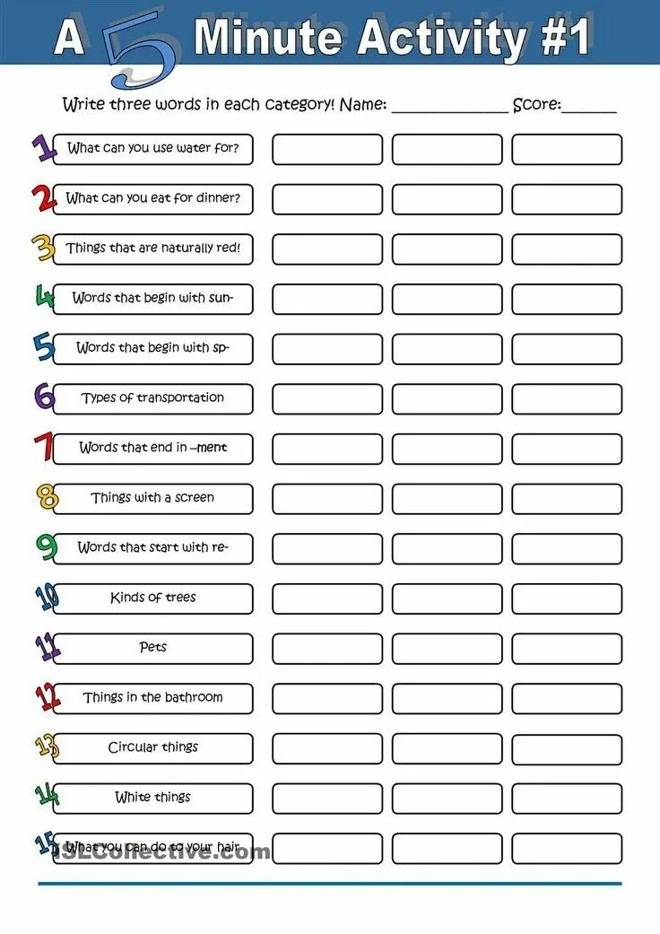 Do these exercises in writing. 5 Minute activity. Five-minute activities. Writing activity английский. Activities Worksheets.