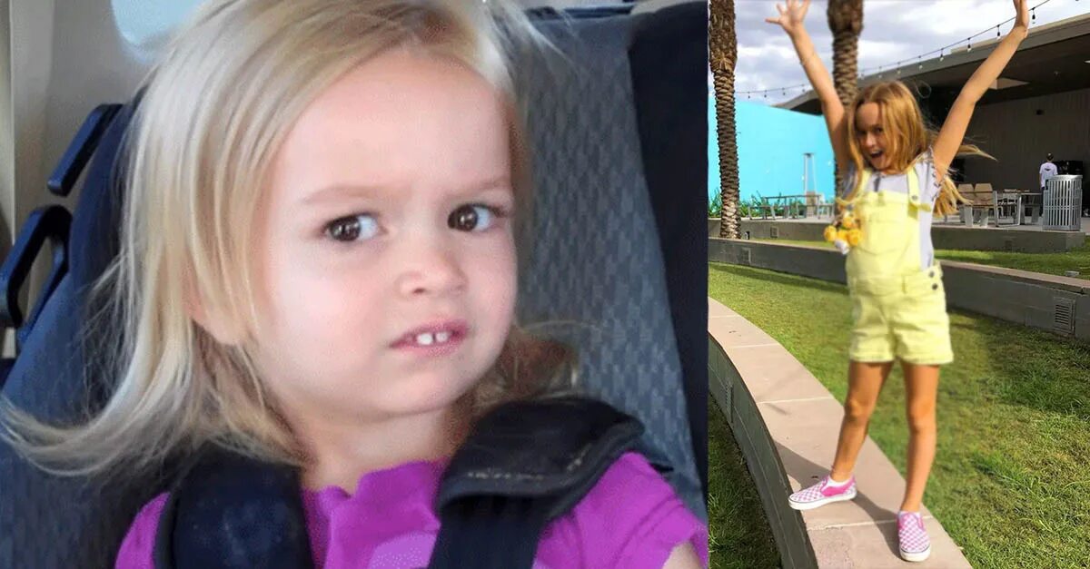 Girl From Unimpressed Chloe Viral Meme Is All Grown Up - YouTube