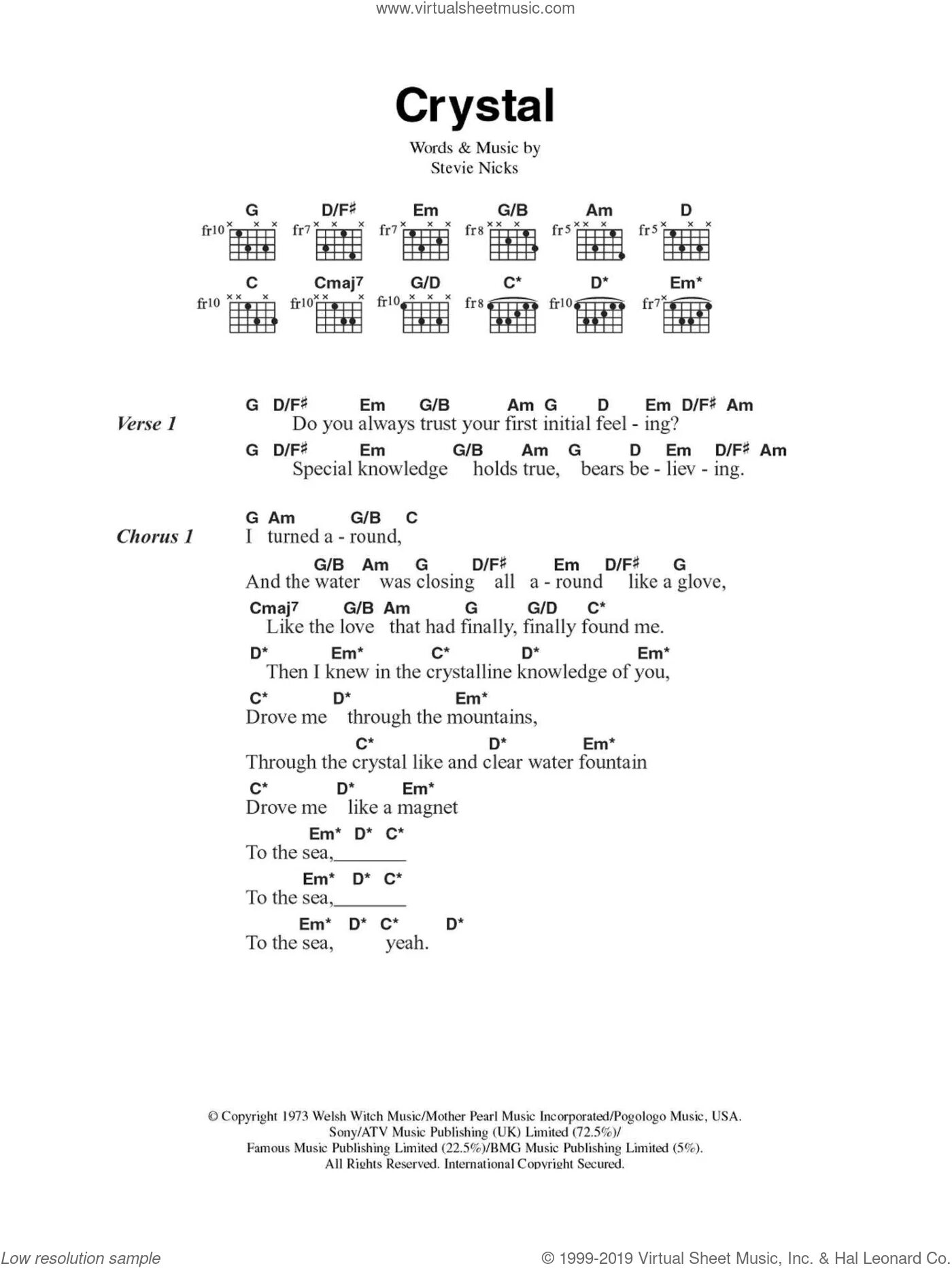 Песня crystal isolate. Ноты Кристалл моёт. Crystal Stevie Nicks аккорды. Кристал моёт MORGENSHTERN табы. Табы Кристалл моет.