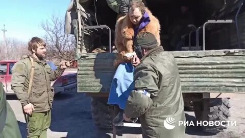 Поймали пленную