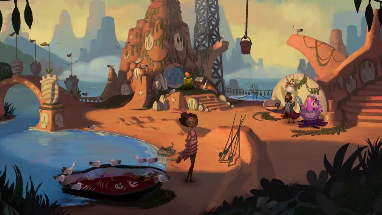 Broken age игра. Broken age PS Vita. Broken age ps4. Broken age: Act i 2014. Игры в мультяшном стиле