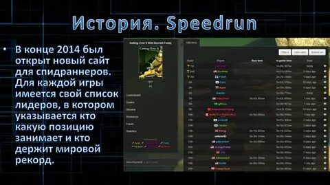 Самый быстрый спидран