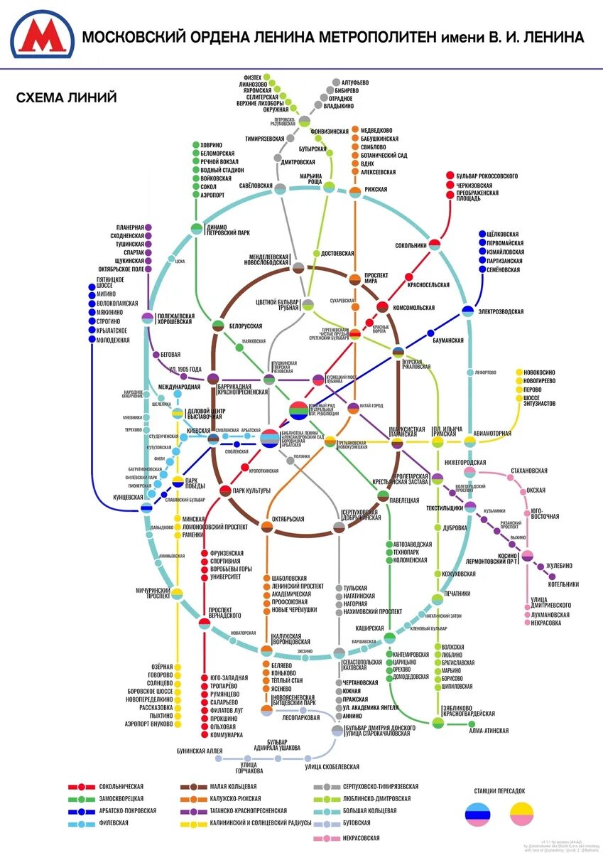 Карта мдц и метро