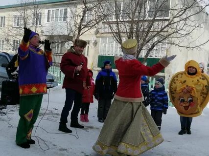 Масленичные потехи игровая программа