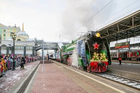 Поезд деда мороза красноярск 2023