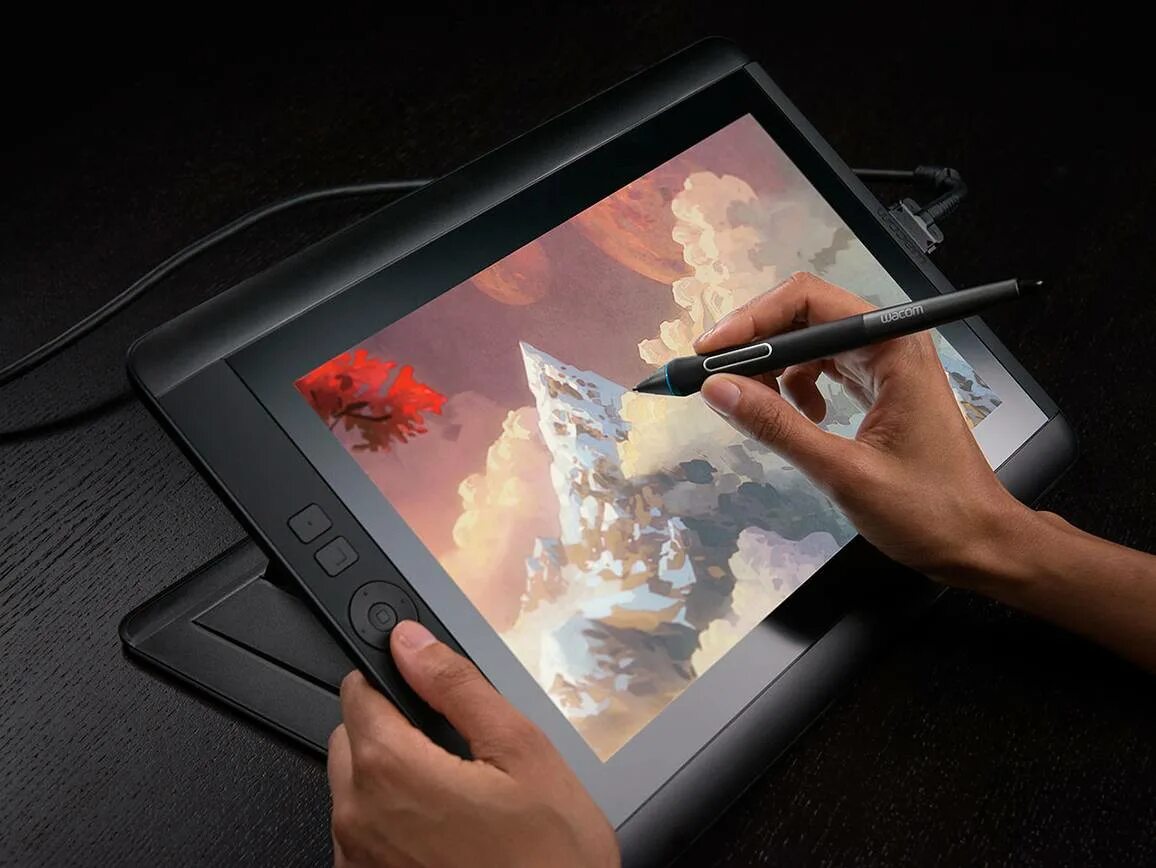 Как выбрать графический. Графический планшет Wacom Cintiq. Графический планшет Wacom Cintiq 13 HD. Wacom Cintiq 13hd dtk-1300. Wacom Cintiq 27 HD.