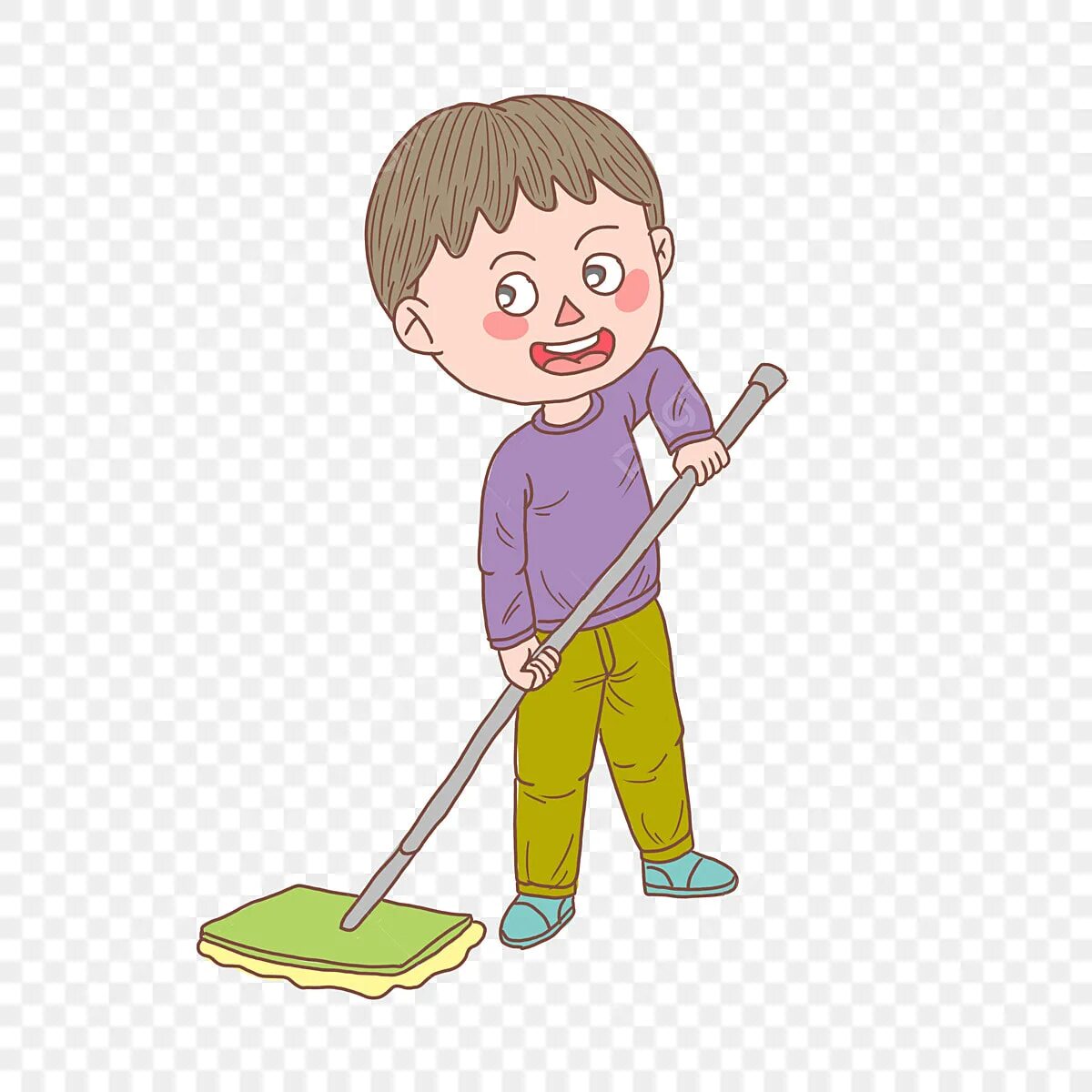 Clean boy