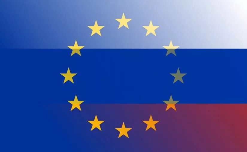 Флаг ЕС И России. Флаг Евросоюза. Россия и Европейский Союз. Флаги Европы.